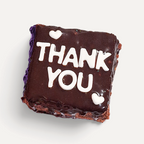 THANK U Brownie Double Slab & Caramel or Nutella - (Sizes Available)