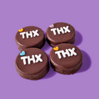 Custom Chocolate Shortbread Sandwich Biscuit - 4 Pack (108g Each, Handmade in Brisbane)