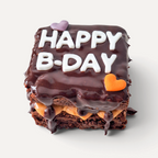Mini Custom Message Birthday Brownies- Nutella or Caramel