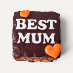 BEST MUM Brownie Slab & Caramel or Nutella - (Sizes Available)