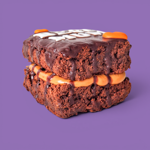 BEST MUM Gluten Free Loaded Brownie Double Slab & Caramel or Nutella - Mini, Medium & XL Size (Handmade in Brisbane)