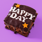 HAPPY DAY Gluten Free Loaded Brownie Slab & Caramel