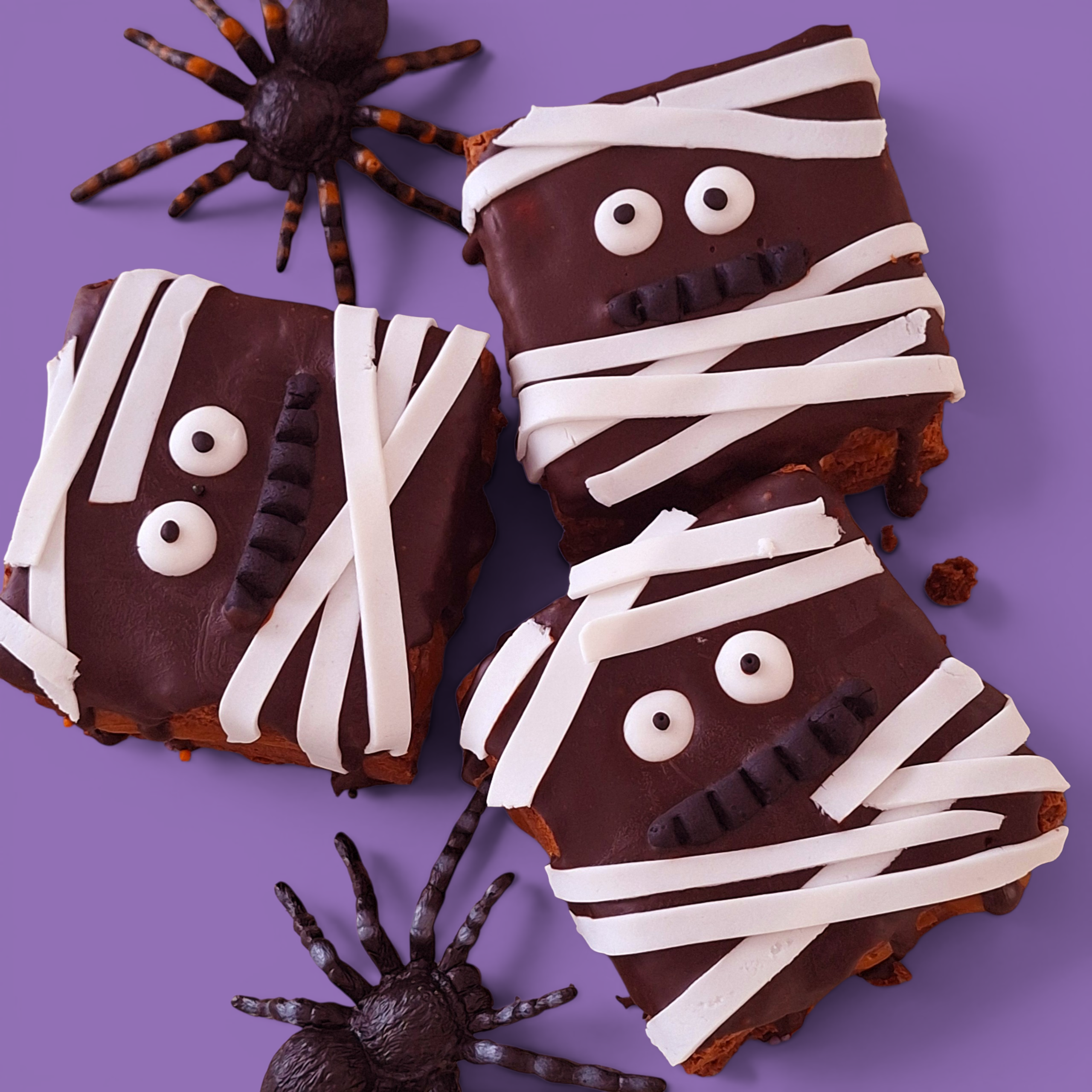 MUMMY Gluten Free Loaded Brownie Double Slab & Caramel or Nutella - Mini, Medium & XL Size (Handmade in Brisbane)