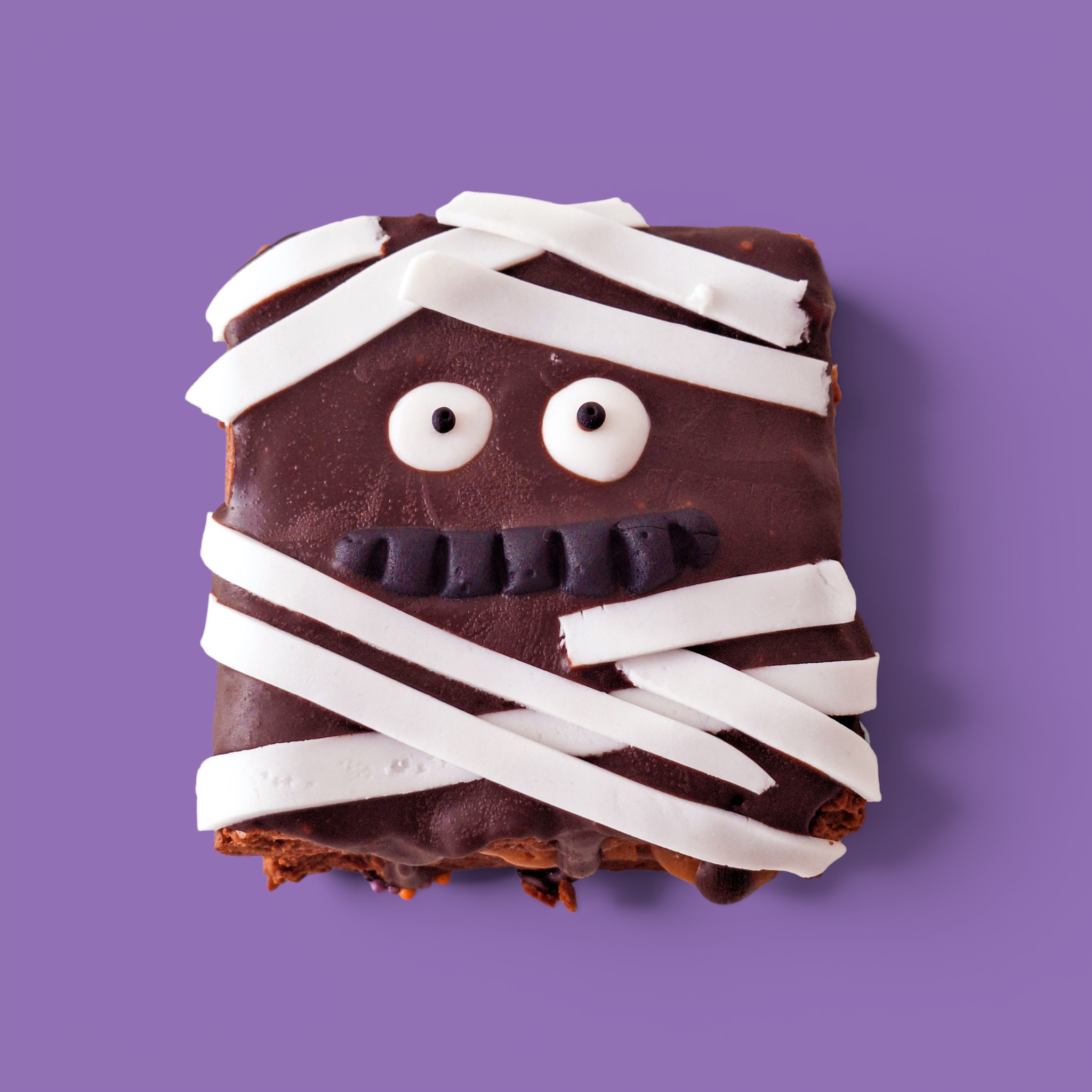 MUMMY Gluten Free Loaded Brownie Double Slab & Caramel or Nutella - Mini, Medium & XL Size (Handmade in Brisbane)