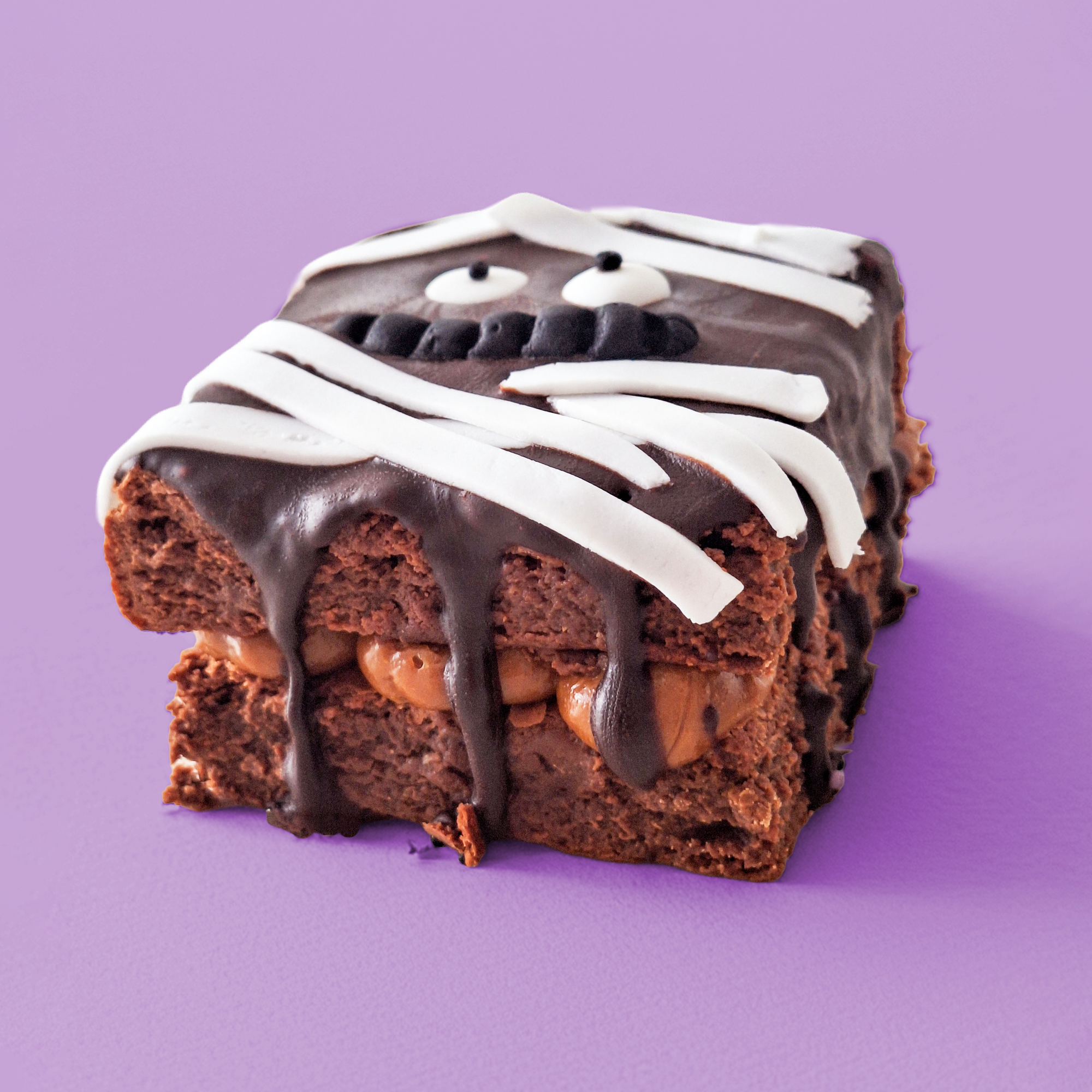 MUMMY Gluten Free Loaded Brownie Slab & Caramel