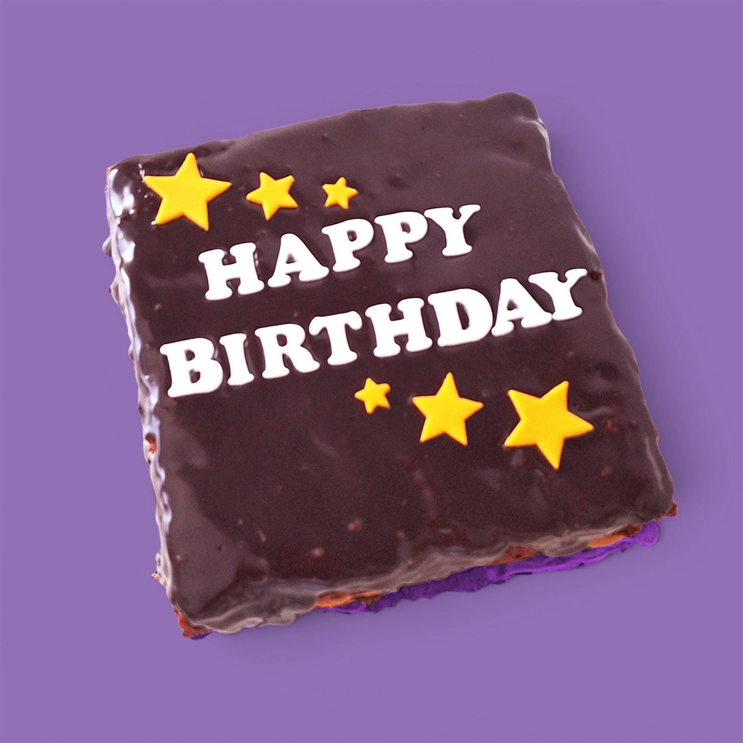 Custom Gluten Free Loaded Brownie Double Slab & Caramel or Nutella - Medium Size (1280g, Handmade in Brisbane)