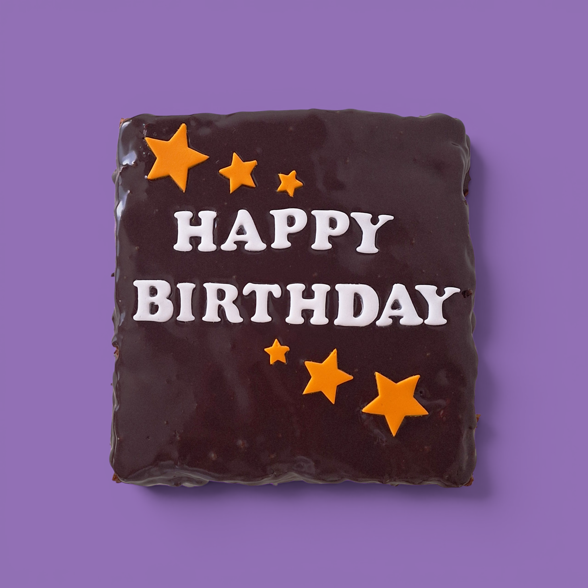 Custom Gluten Free Loaded Brownie Double Slab & Caramel or Nutella - Medium Size (1280g, Handmade in Brisbane)