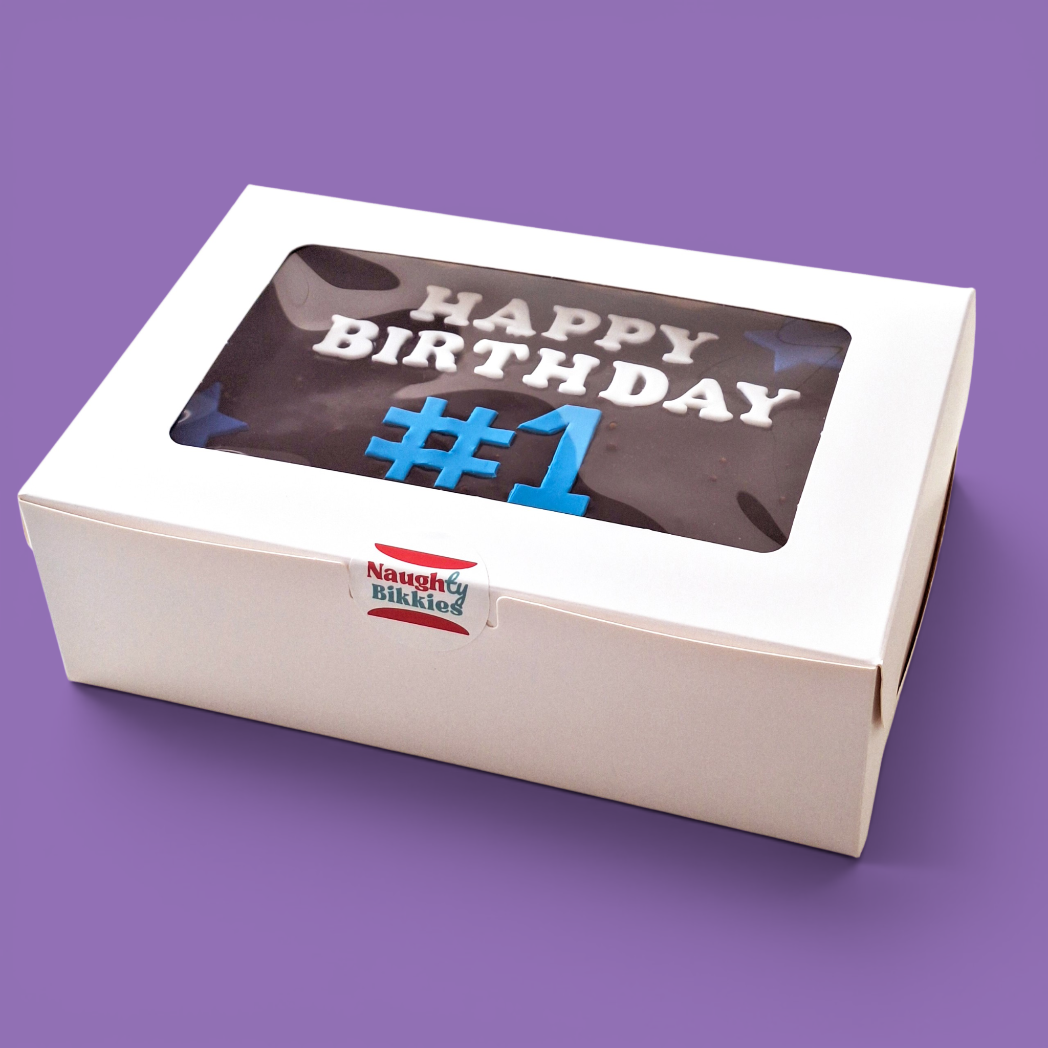 Custom Gluten Free Loaded Brownie Slab & Caramel or Nutella - XL Size (1920gr, Handmade in Brisbane)
