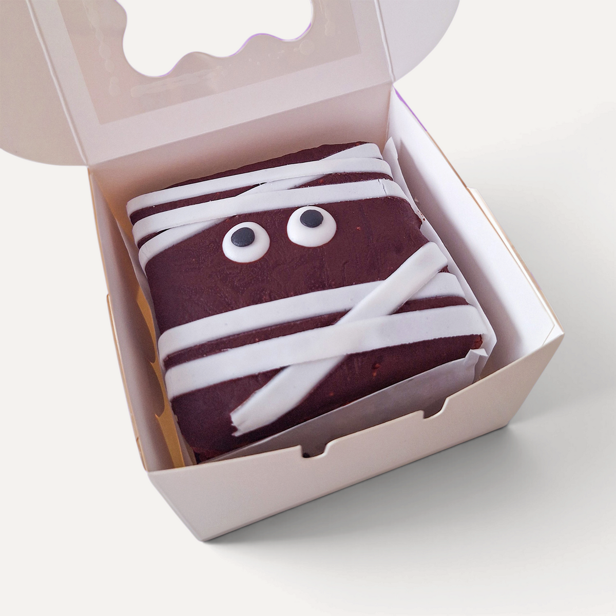 MUMMY Brownie Double Slab & Caramel or Nutella -  (Sizes Available)