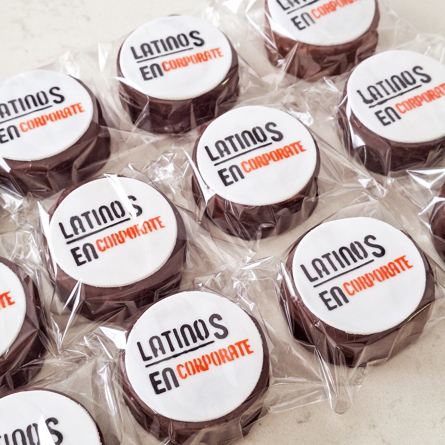 Corporate Customised Shortbread Cookie Sandwich