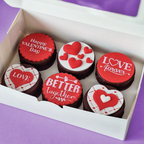 Special Second Edition VALENTINE'S DAY Box of 6 Gluten-Free Artisan Alfajores