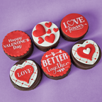 Special Second Edition VALENTINE'S DAY Box of 6 Gluten-Free Artisan Alfajores