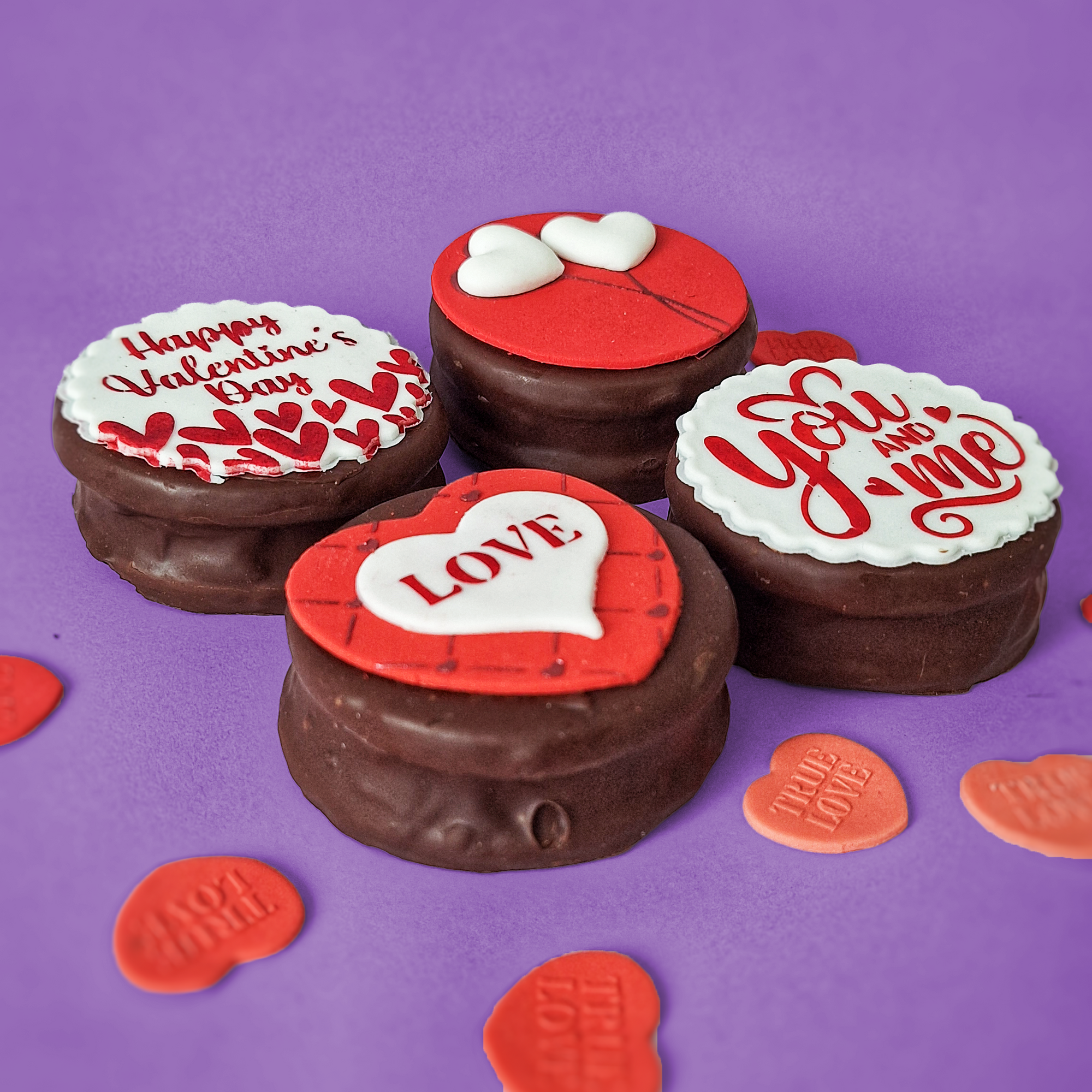 Special Edition VALENTINE'S DAY Box of 4 Gluten-Free Artisan Alfajores