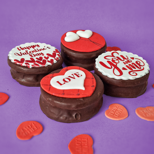 Special Edition VALENTINE'S DAY Box of 4 Gluten-Free Artisan Alfajores