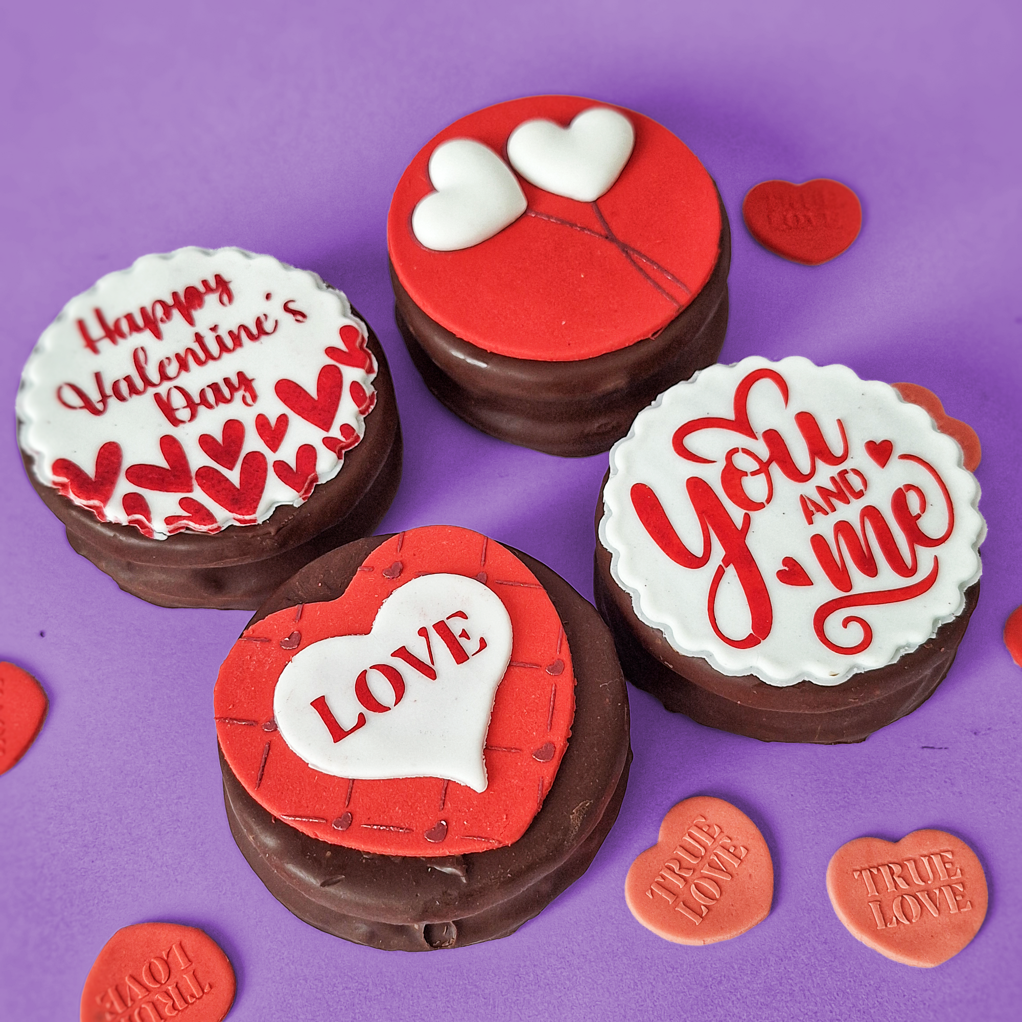Special Edition VALENTINE'S DAY Box of 4 Gluten-Free Artisan Alfajores