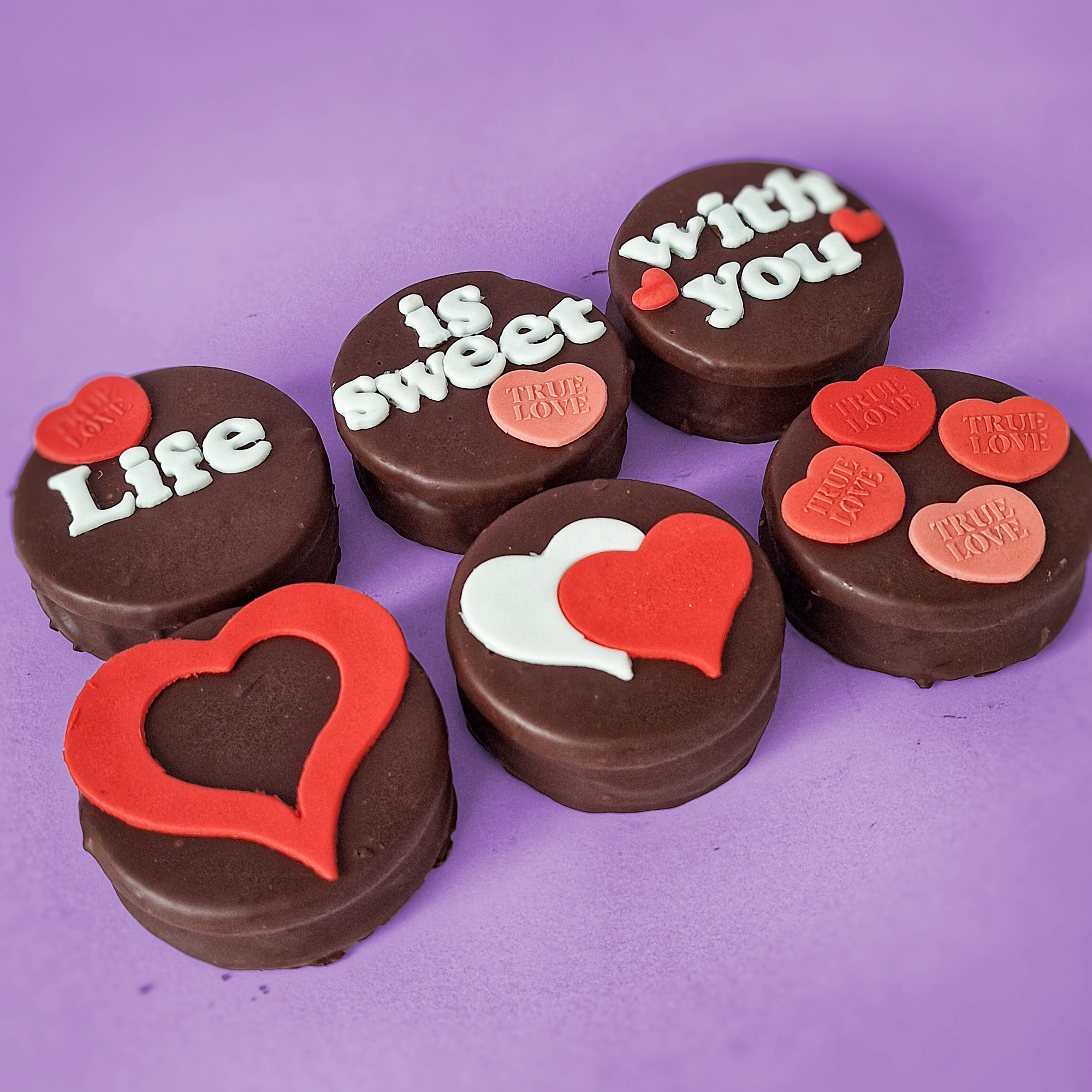 Special Edition VALENTINE'S DAY Box of 6 Gluten-Free Artisan Alfajores