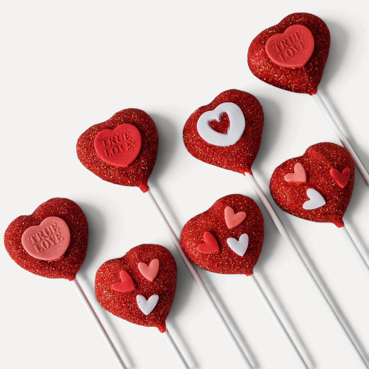 Heart Shaped Cake Pops