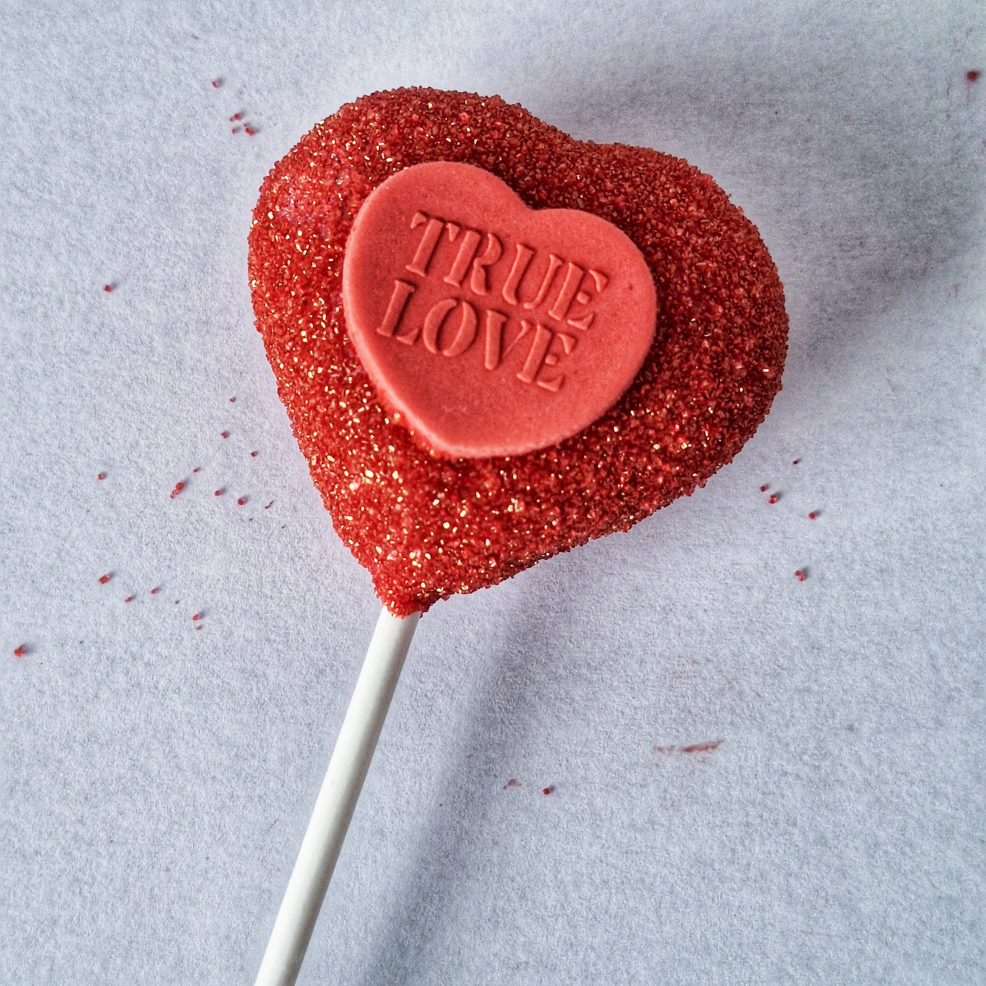 Heart Shaped Gluten Free Cake Pops - Handmade in Brisbane