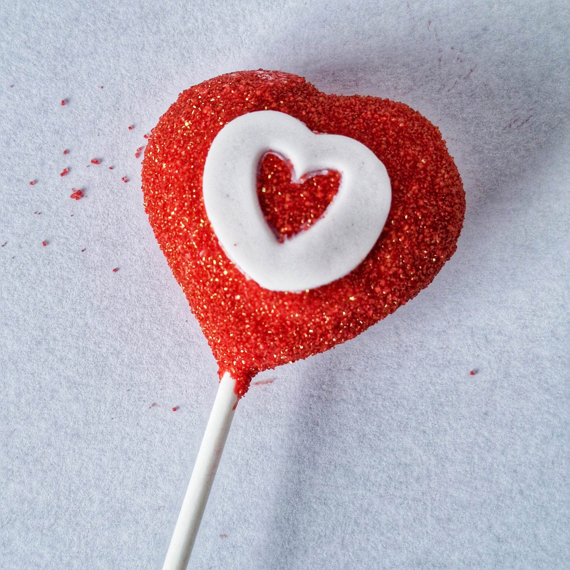 Heart Shaped Gluten Free Cake Pops - Handmade in Brisbane