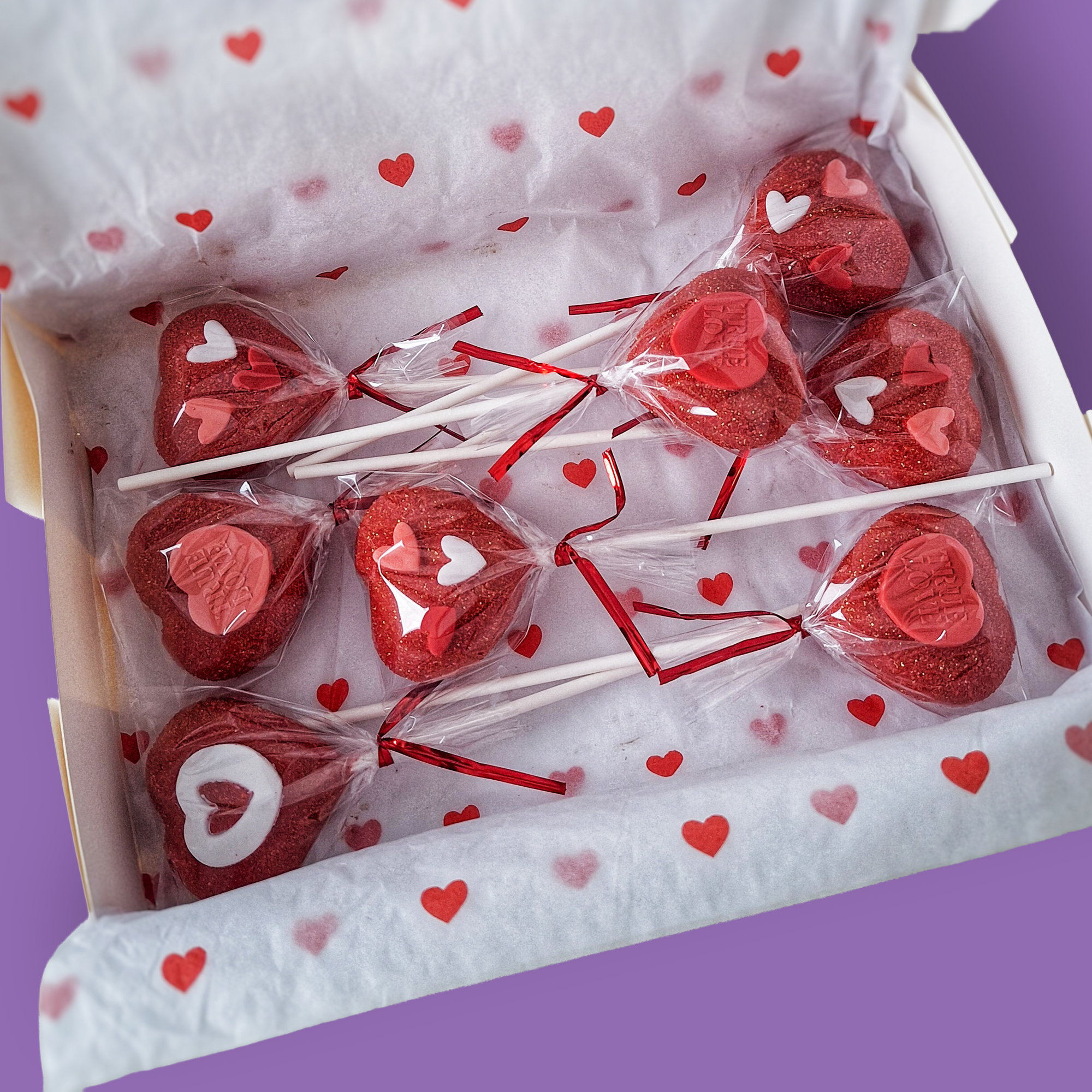 Valentine's Day Gluten Free Cake Pops
