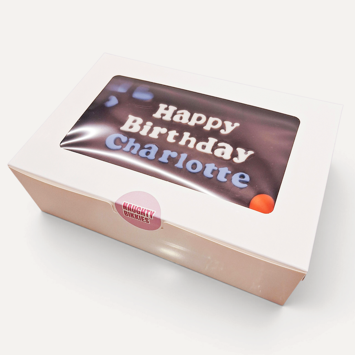 Custom Message Birthday Brownies - (Sizes Available)