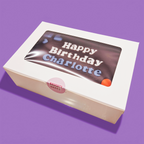 Custom BIRTHDAY Gluten Free Loaded Brownie Double Slab & Caramel or Nutella - XL Size (Handmade in Brisbane)