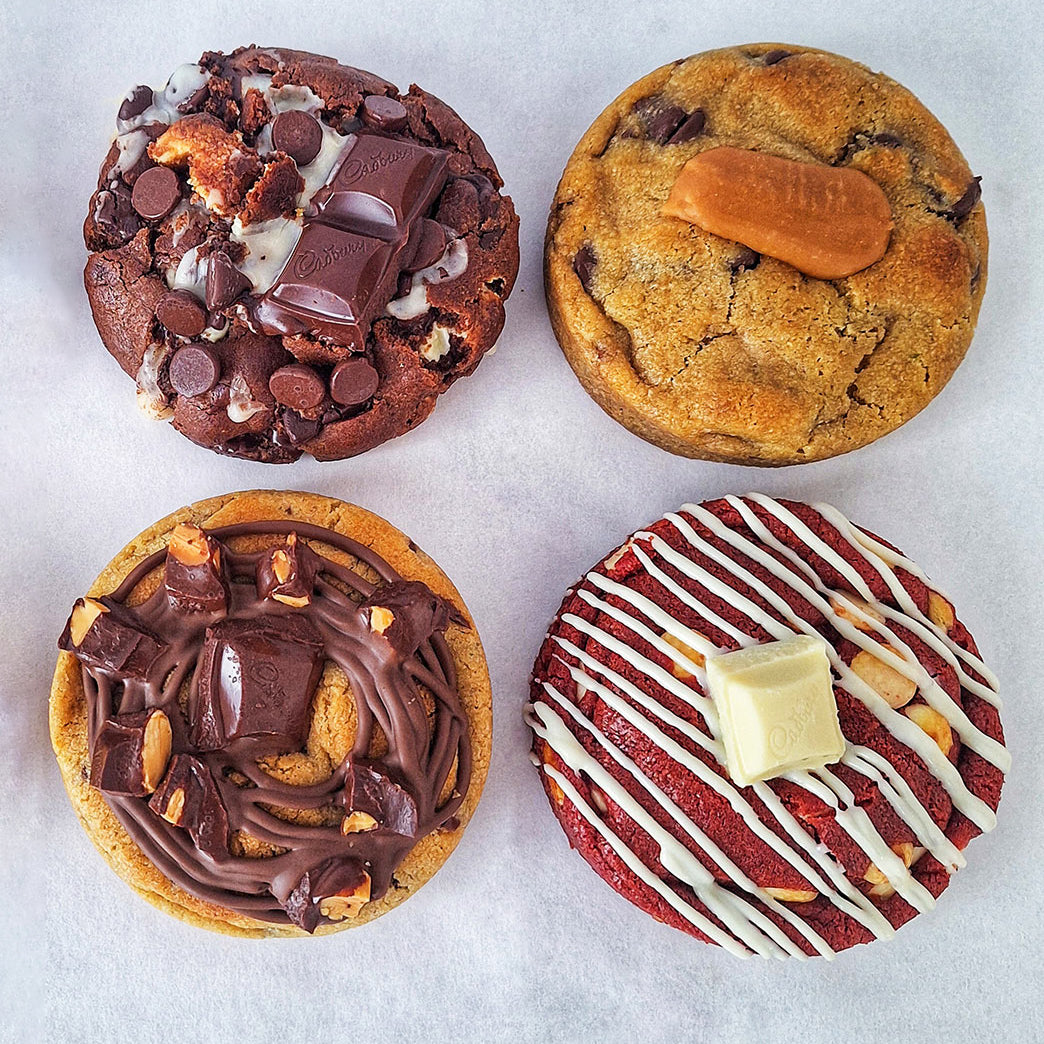 Mix and Match NYS Chunky Cookies - Box 4 Pack (150g Each)