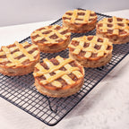 Individual tarts (Chilean kuchen style) 10cm diameter only Brisbane - Caramelised Apple Cinnamon and Vanilla Custard.