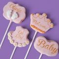 Set Baby Shower Celebration Cake Pops - Girl - Handmade in Brisbane