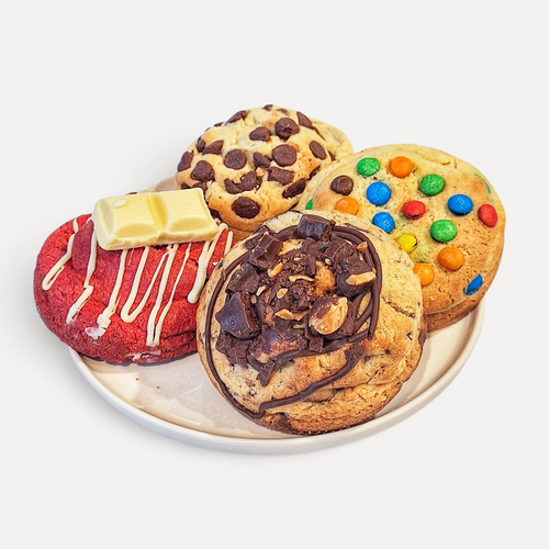 Box of 4 Mix & Match NYS Chunky Cookies - (150g Each)