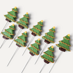 Handcrafted Christmas Tree Cake Pops
