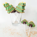 Handcrafted Christmas Tree Cake Pops