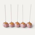Handcrafted  Pink Pumpkin Cake Pops