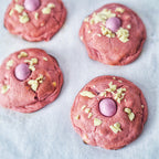Four Pink Velvet and Strawberry