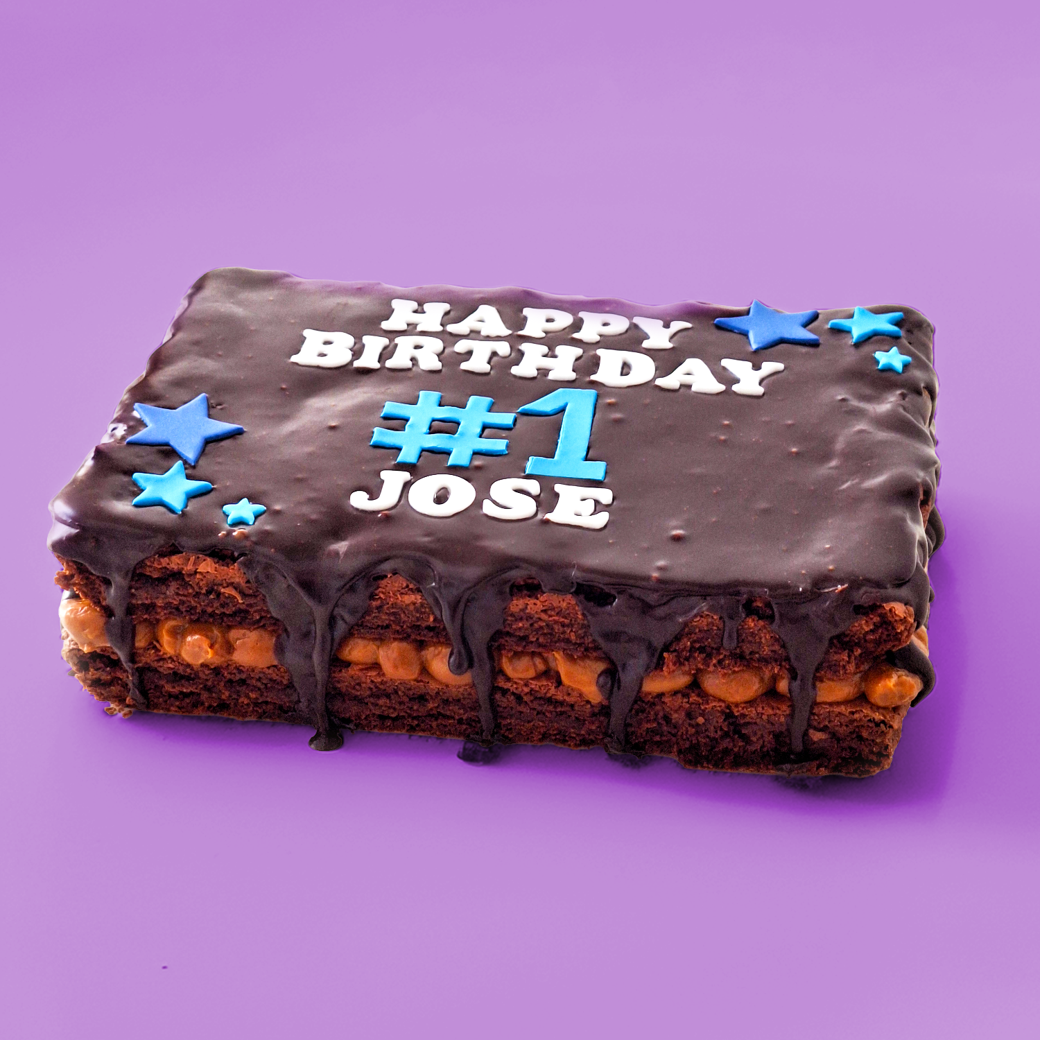 Happy Birthday XL Brownie Cake