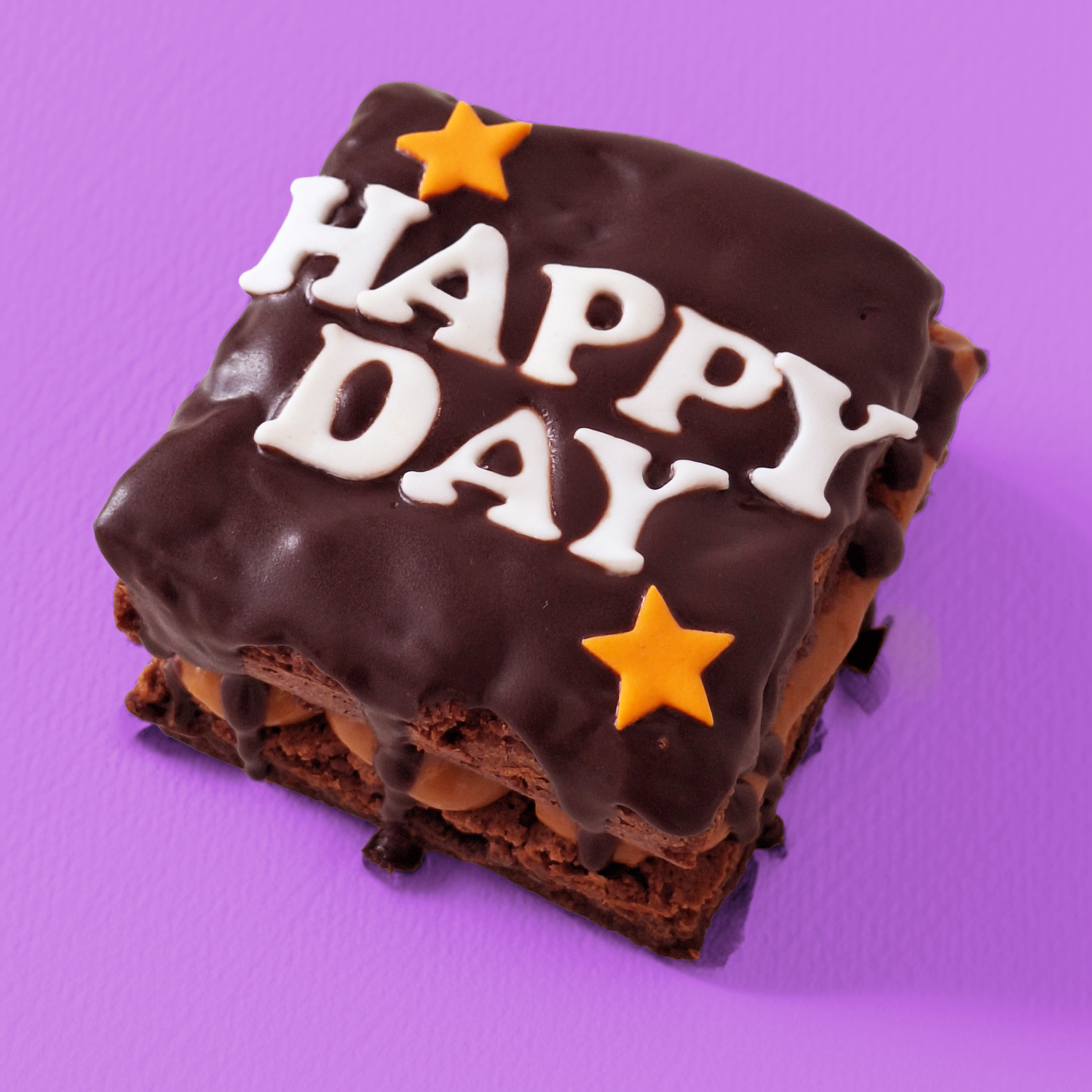 Happy Day Mini Brownie Cake