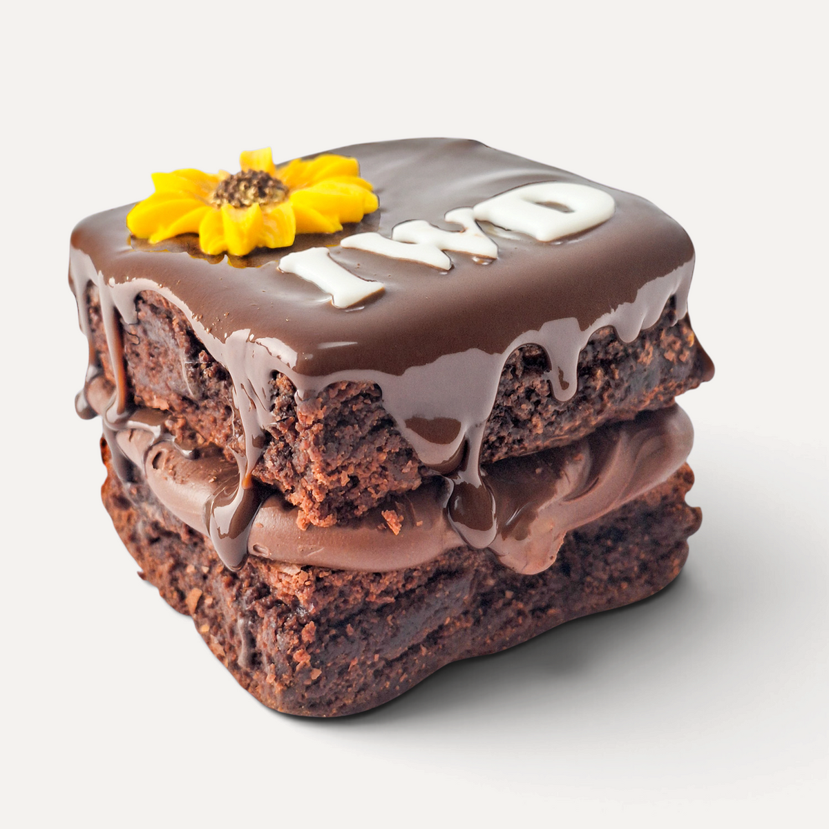 Custom Message Brownies - (Sizes Available)