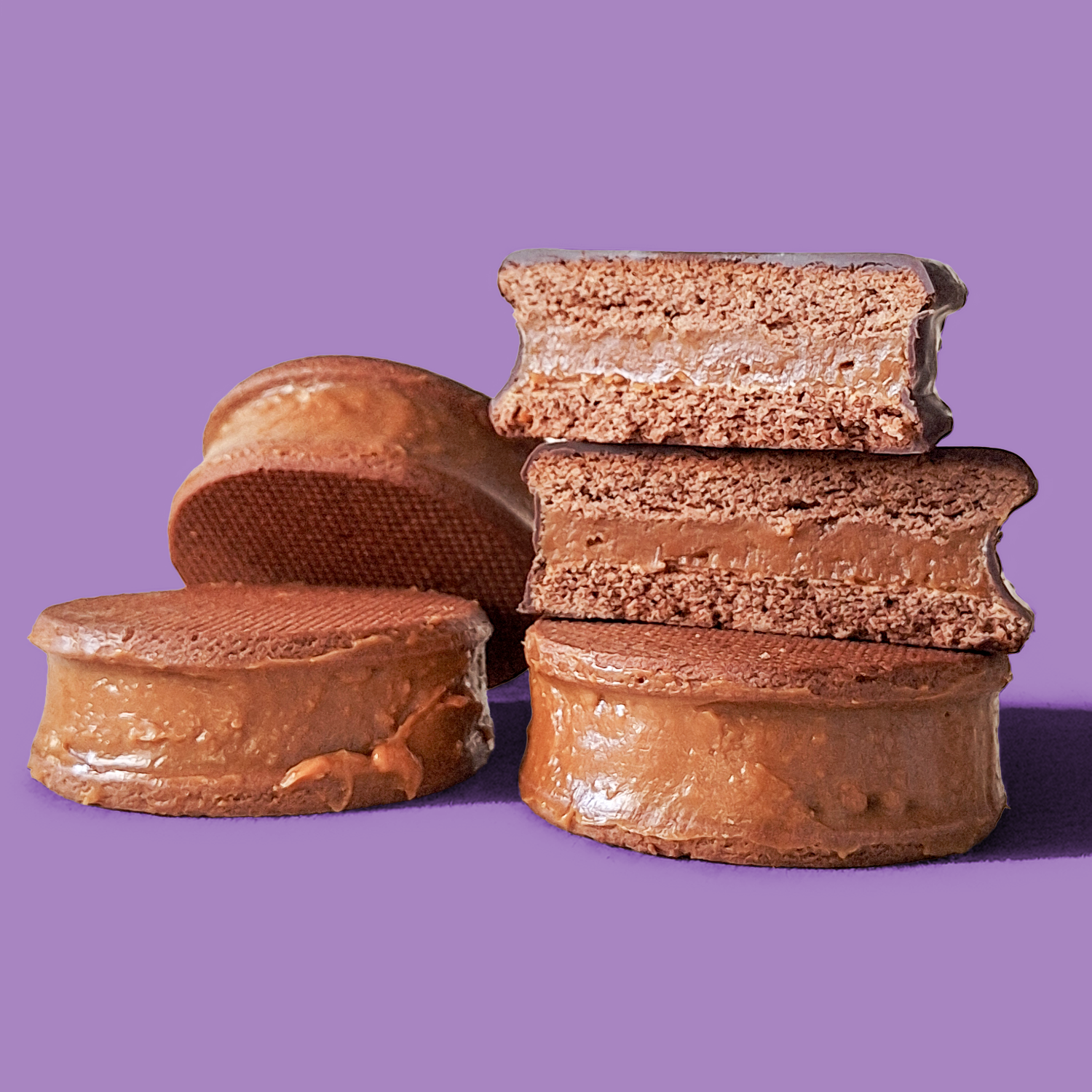 Shortbread Biscuit with Caramel