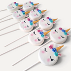 Unicorn Cake Pops Naughty Bikkies
