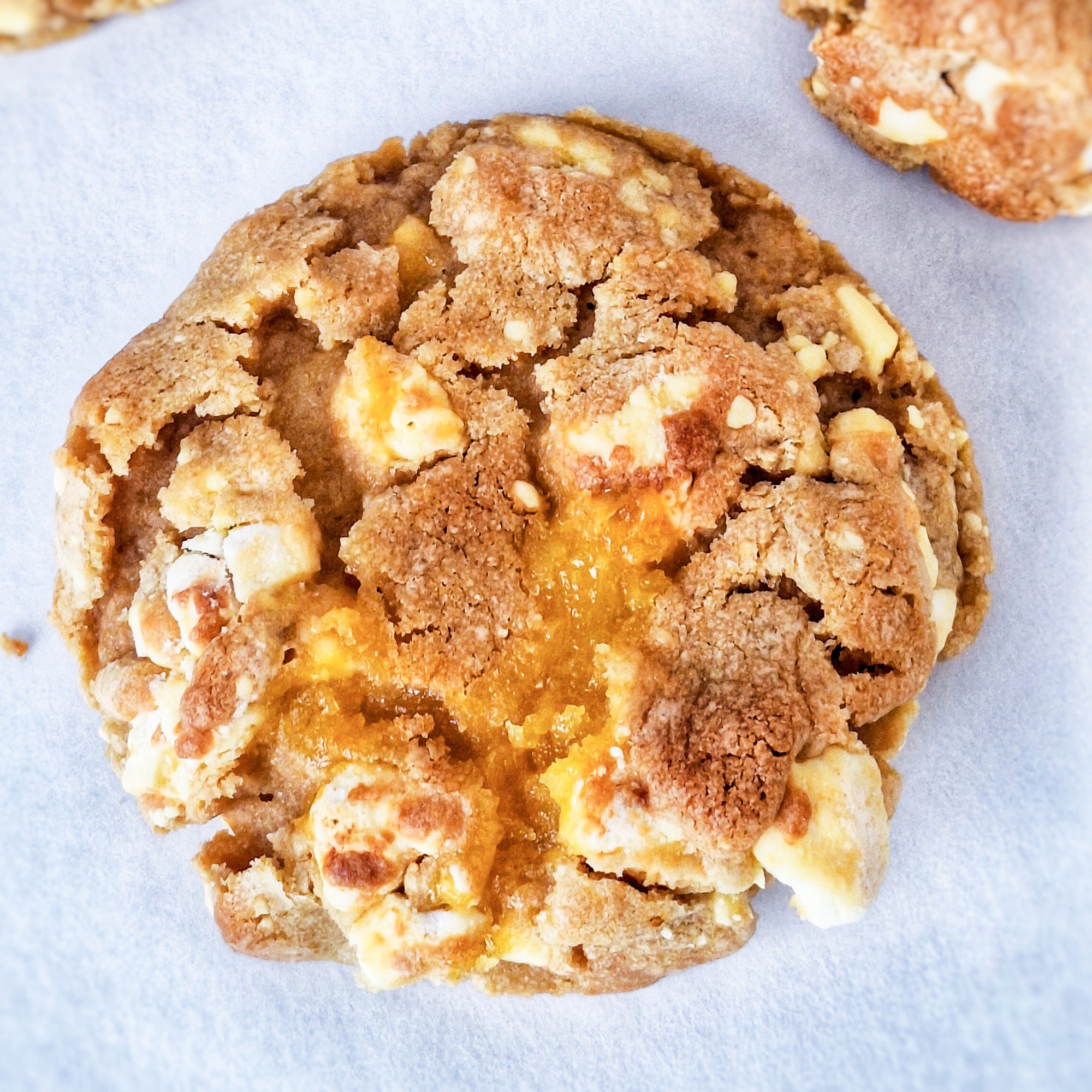 Lemon Curd Meringue Cookie